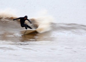 Lincolnshire Surfing cutback