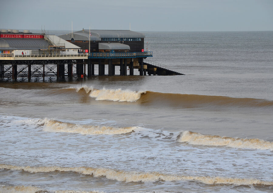 Norfolk Pier Surfing Showpiece